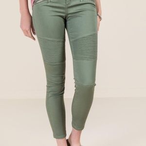 Harper skinny olive  jeans